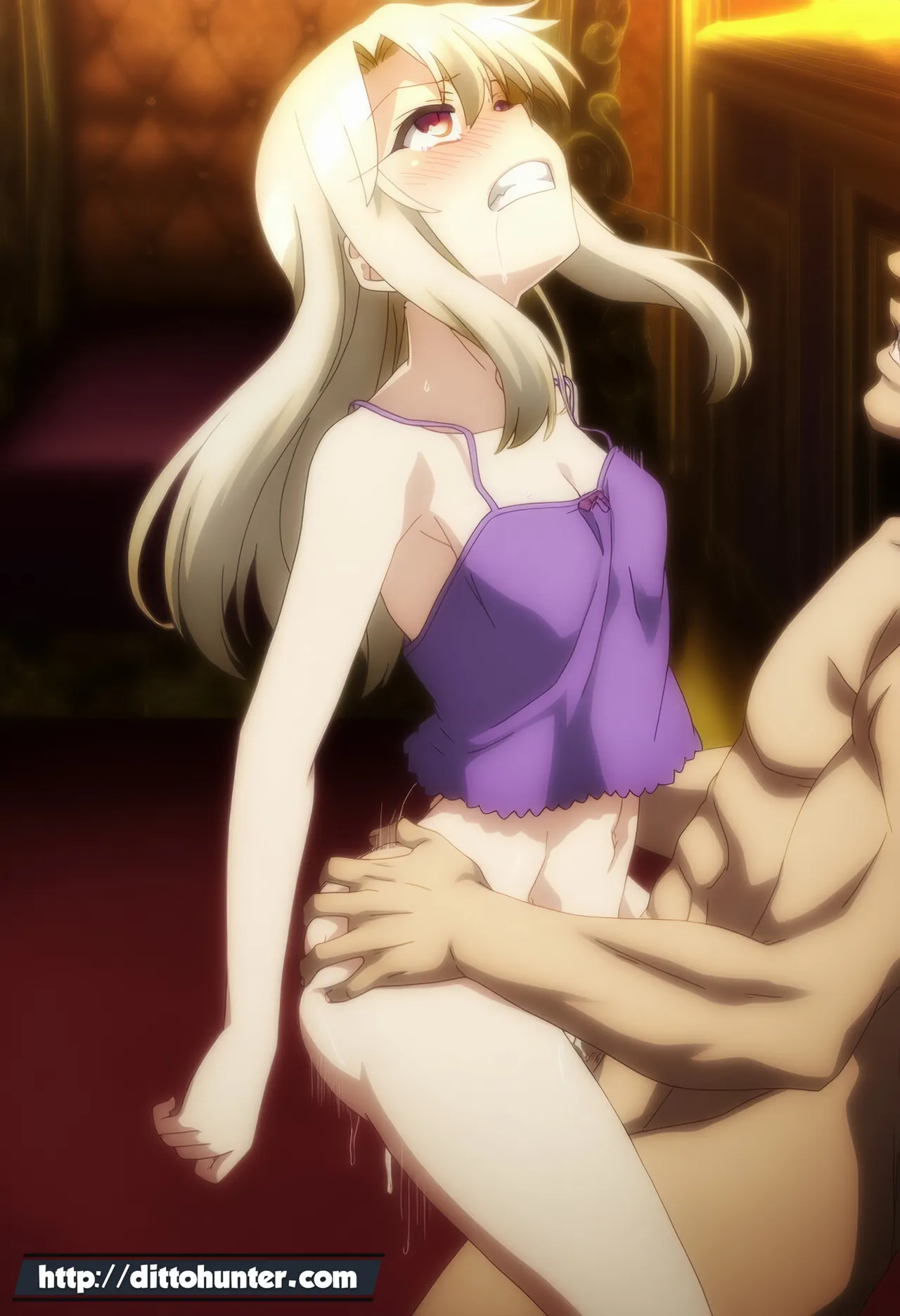 Ditto Seeker Requested Illyasviel von einzbern Fate helping guy on her bedroom - Image 45
