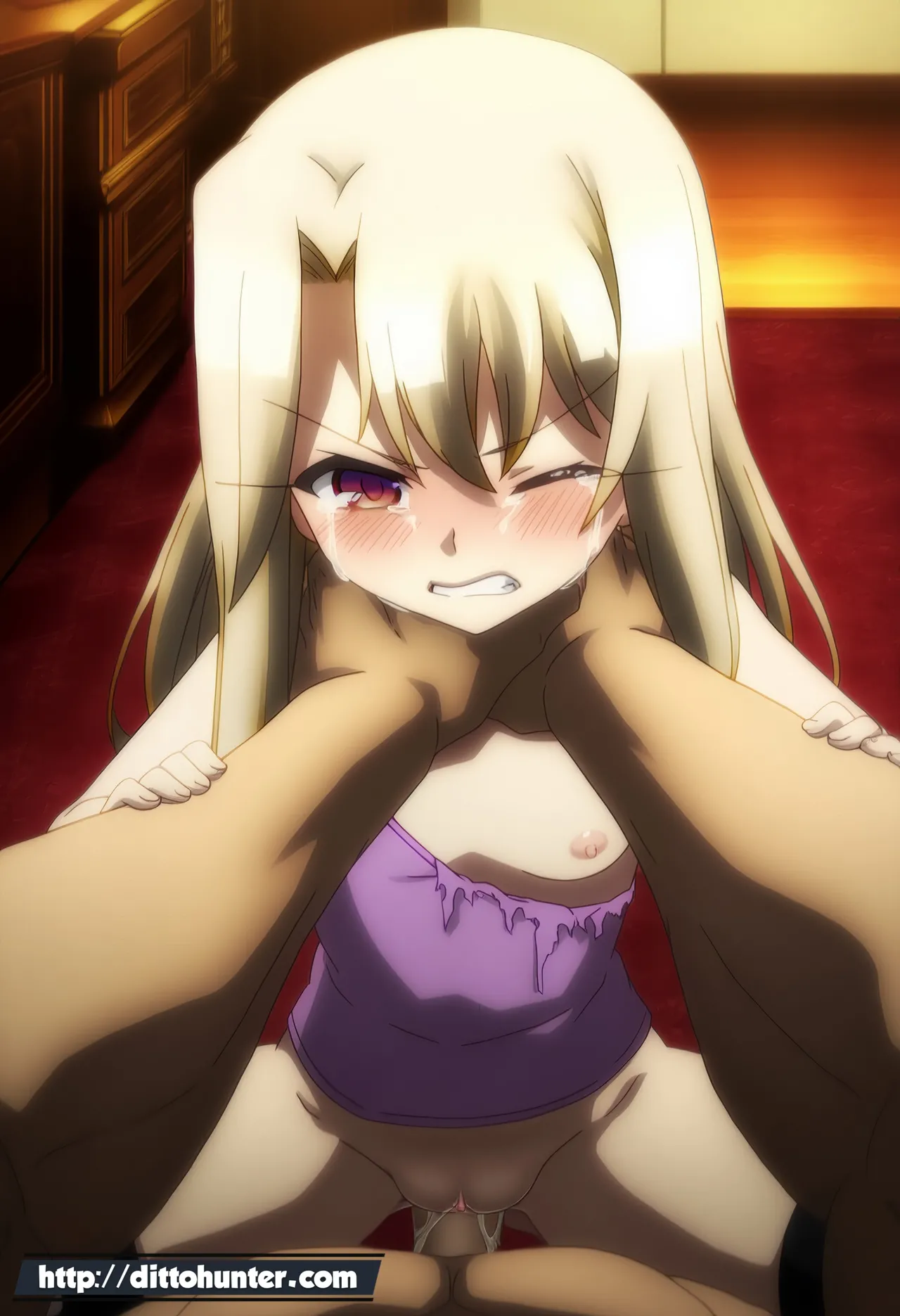 Ditto Seeker Requested Illyasviel von einzbern Fate helping guy on her bedroom - Image 73