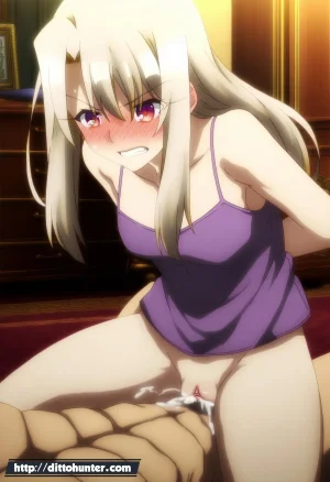 Ditto Seeker Requested Illyasviel von einzbern Fate helping guy on her bedroom - Page 43