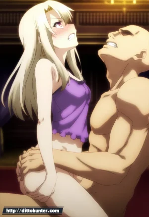 Ditto Seeker Requested Illyasviel von einzbern Fate helping guy on her bedroom - Page 44