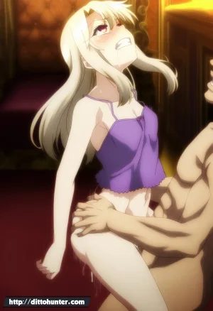 Ditto Seeker Requested Illyasviel von einzbern Fate helping guy on her bedroom - Page 45