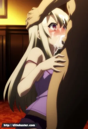 Ditto Seeker Requested Illyasviel von einzbern Fate helping guy on her bedroom - Page 95