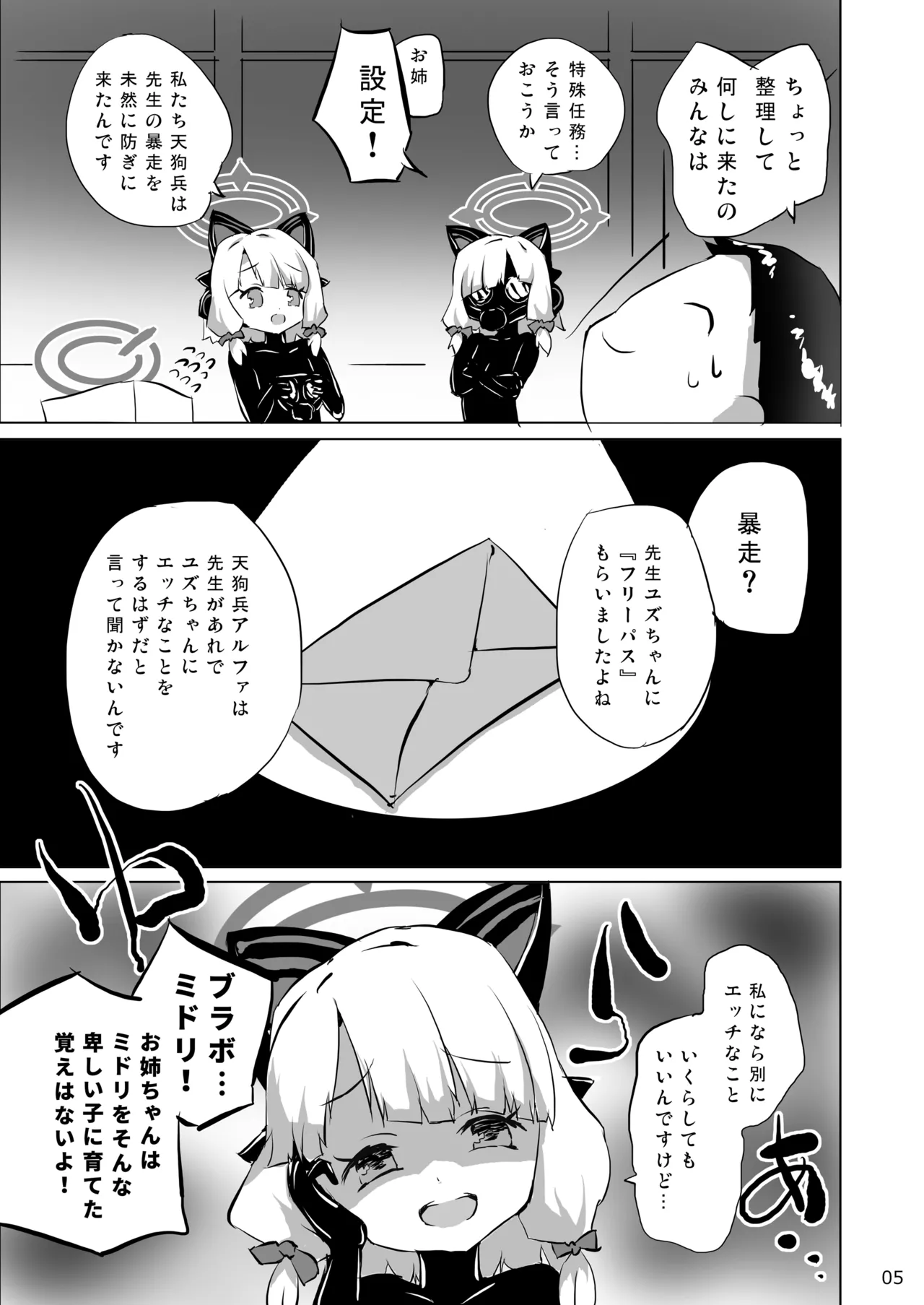 オロリヤ鉛筆堂 無有利安のネームの人 必殺ミドリミッション ブルーアーカイブ DL版 - Image 5