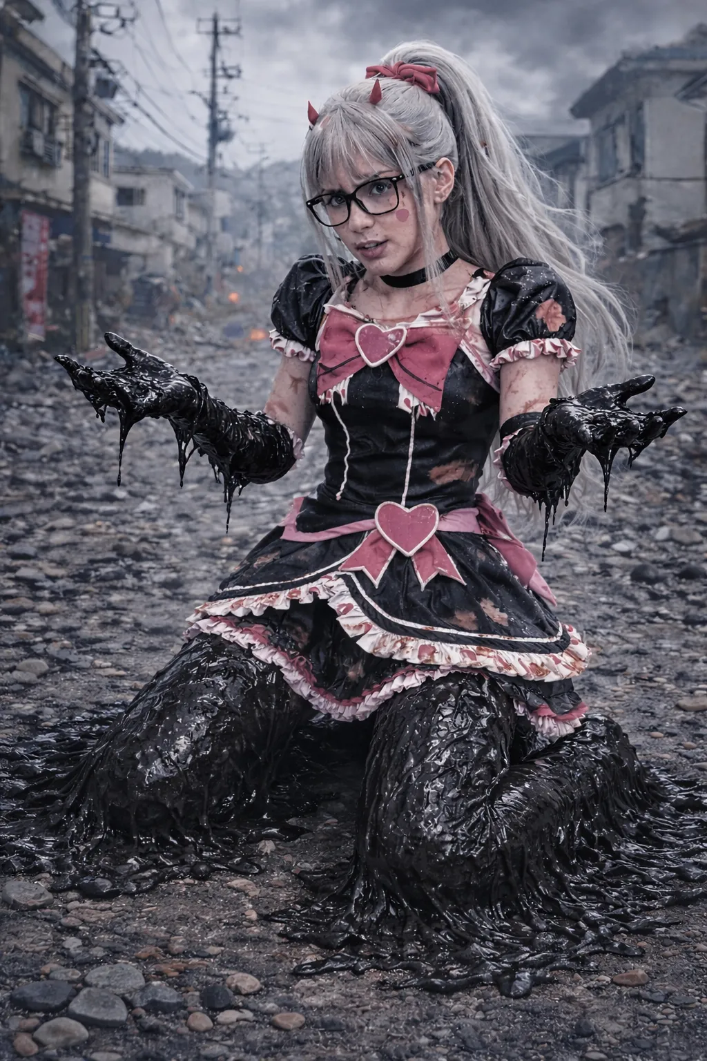 DMGArtAI Magical girl corruption - Image 11