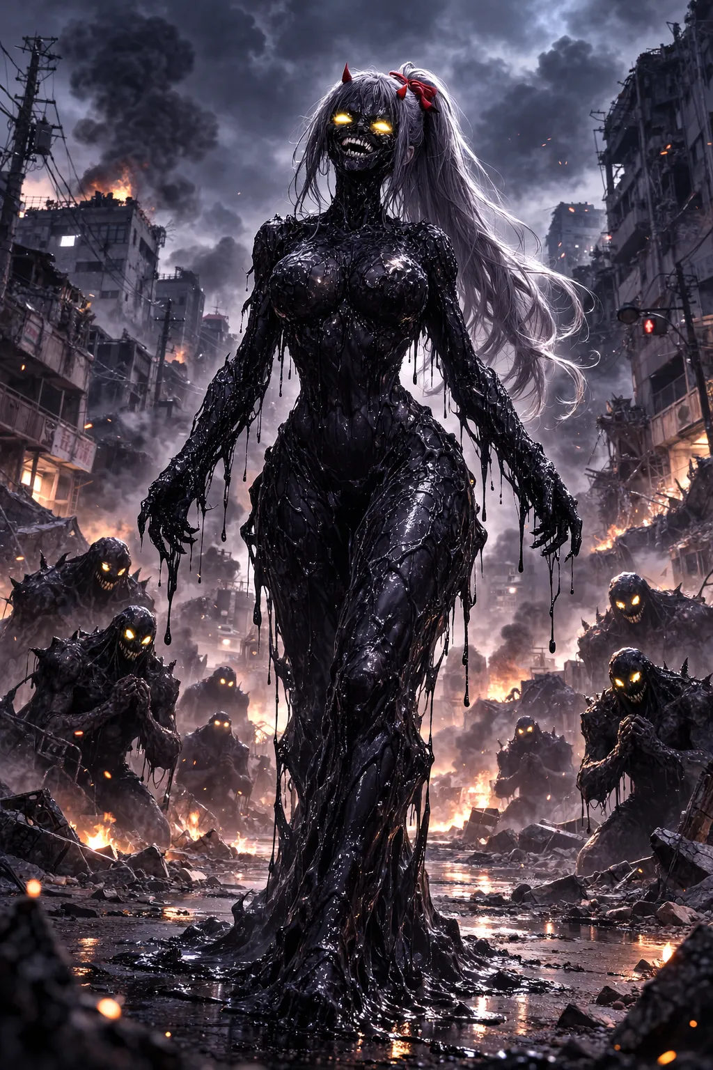 DMGArtAI Magical girl corruption - Image 17