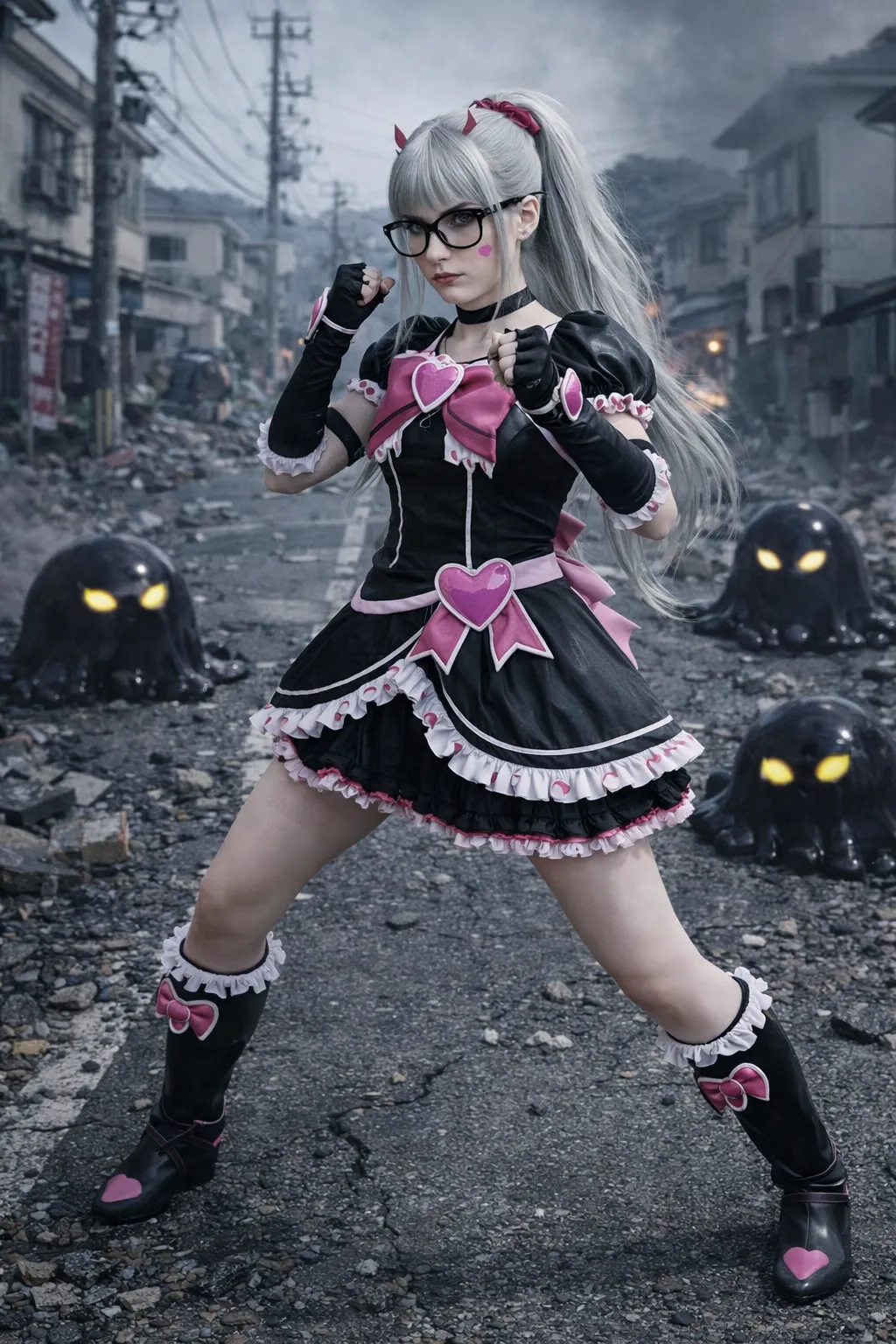 DMGArtAI Magical girl corruption - Image 2