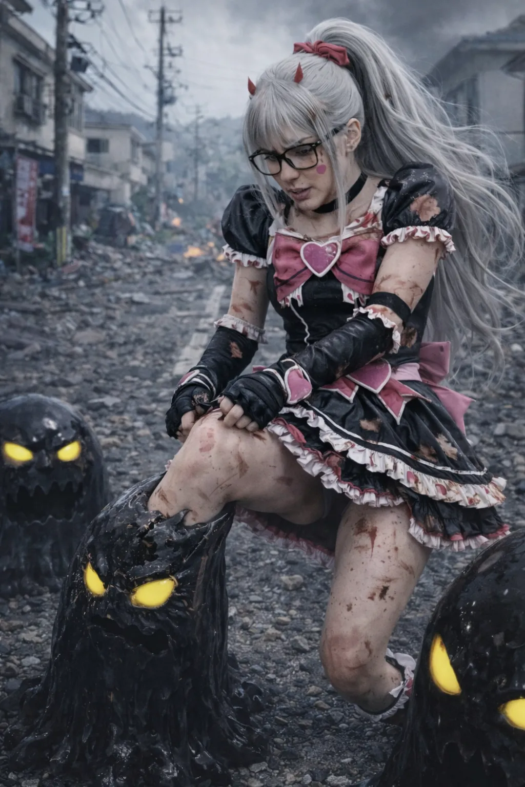 DMGArtAI Magical girl corruption - Image 7