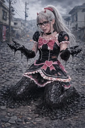 DMGArtAI Magical girl corruption - Page 11