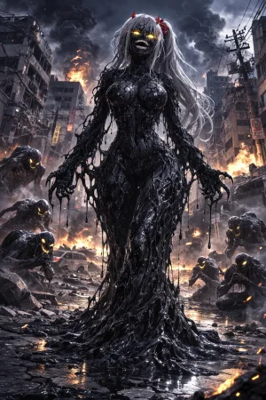 DMGArtAI Magical girl corruption - Page 18