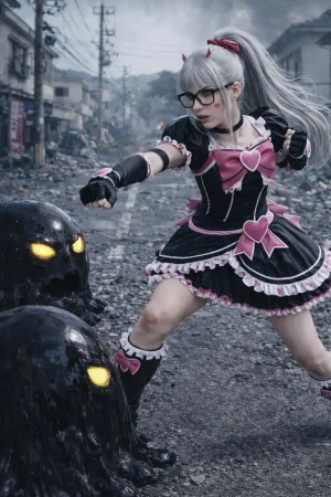 DMGArtAI Magical girl corruption - Page 4