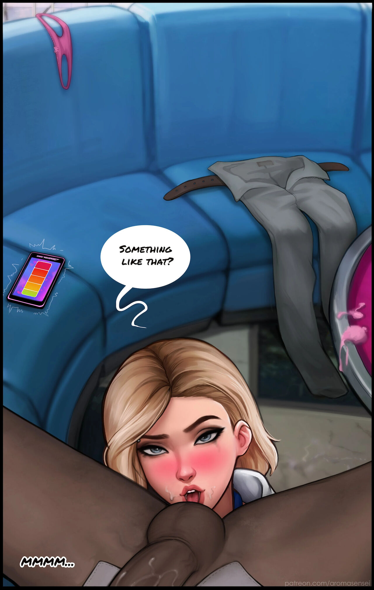 Do You Like Your Gift - Gwen Stacy anal rides Miles Morales BBC in restaurant - 48 Pics - Image 21
