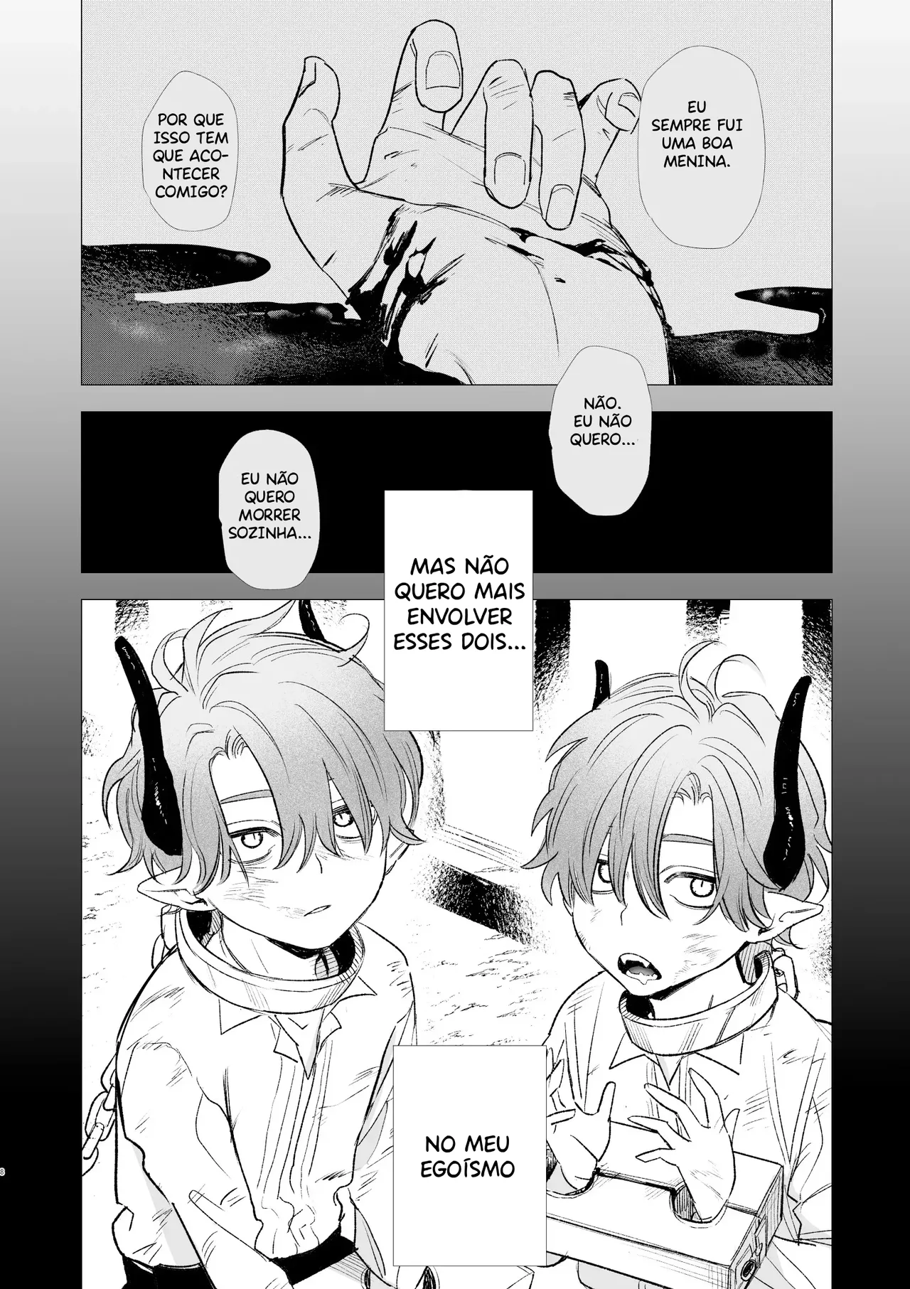 dog eat dog era Ryuujinzoku Dorei no Futago to Saimin Koubi - Image 8