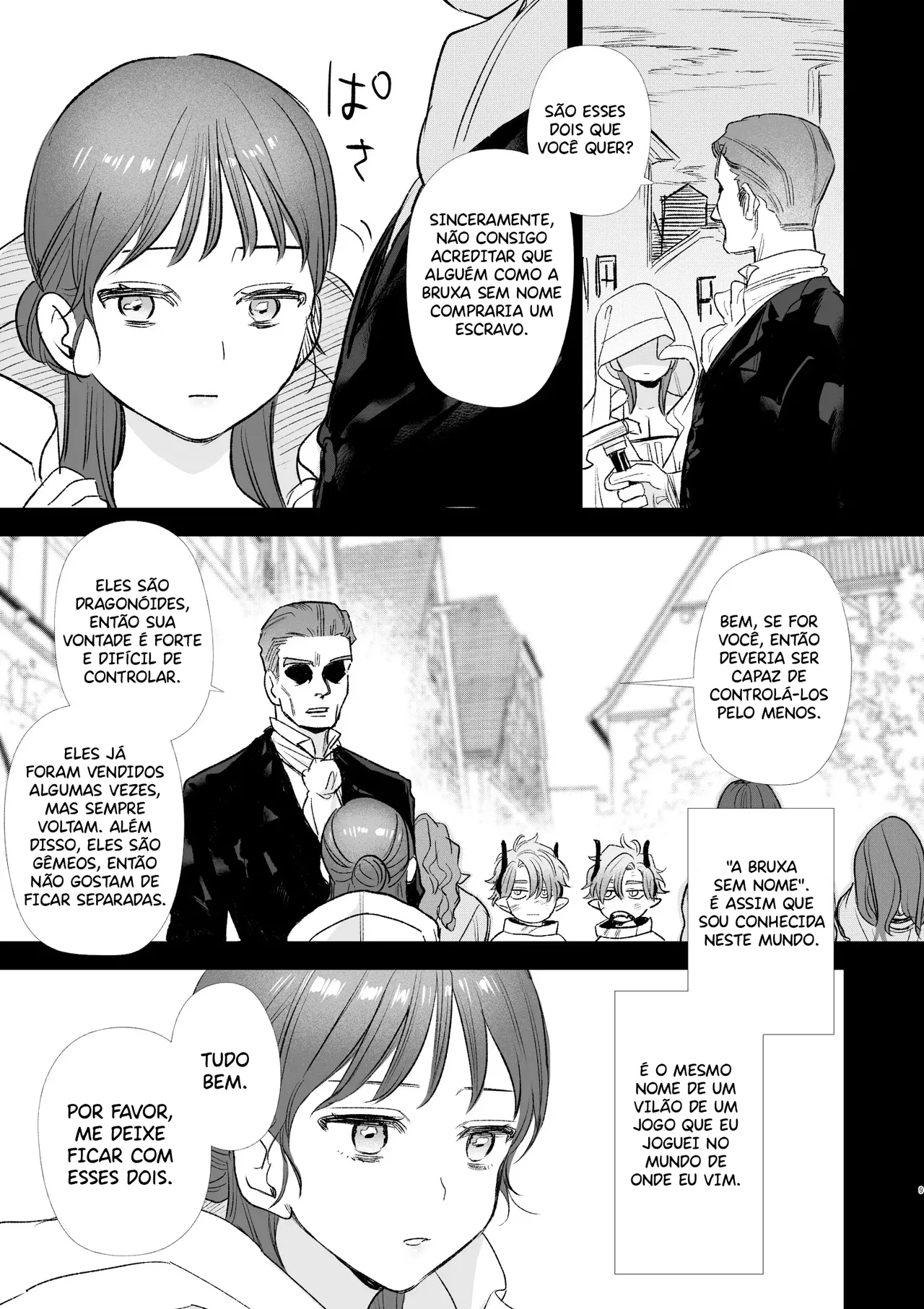 dog eat dog era Ryuujinzoku Dorei no Futago to Saimin Koubi - Image 9
