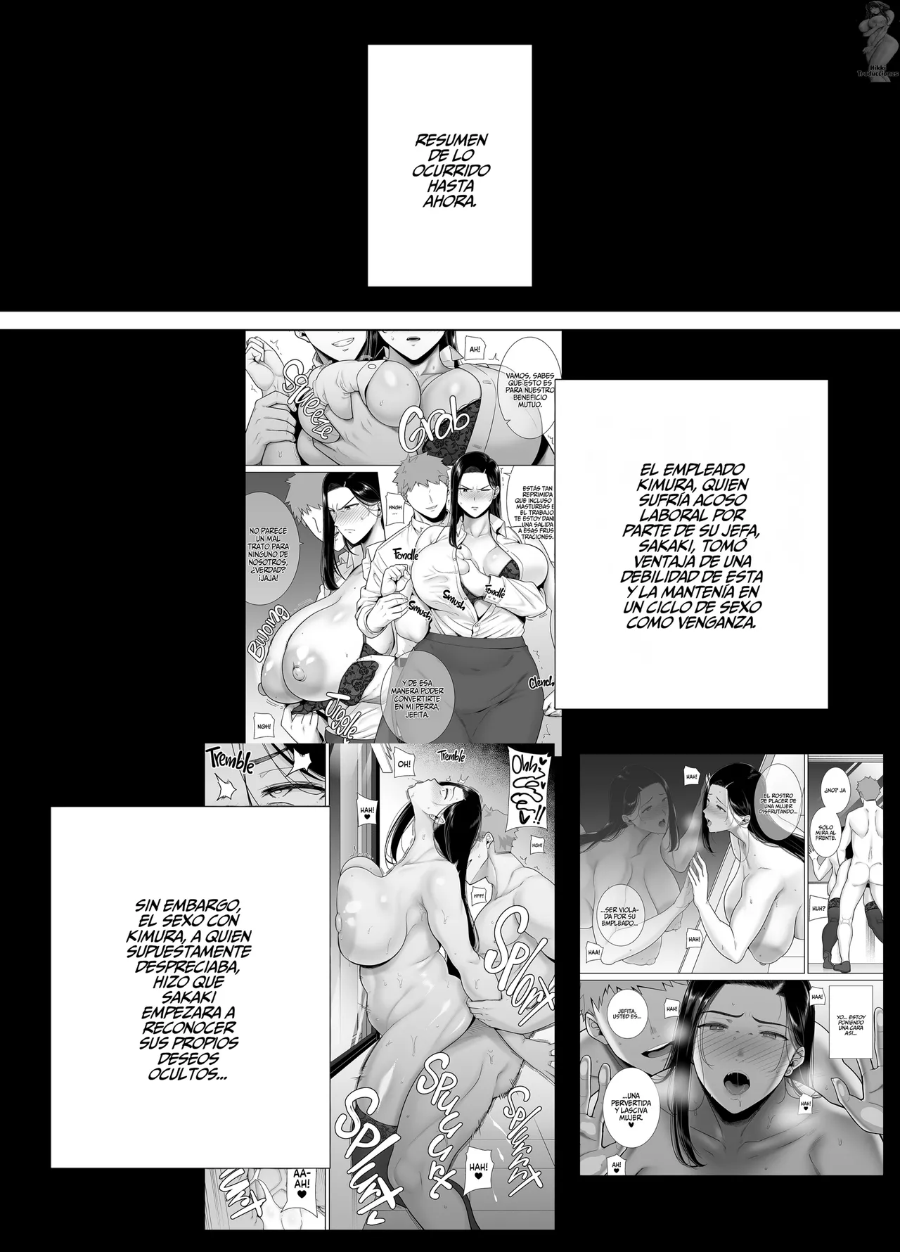 DOLL PLAY Kurosu Gatari PowerHara Onna Joushi to Shachiku-kun 1-4 Una Jefa abusiva que explota a su empleado Digital Spanish - Image 125