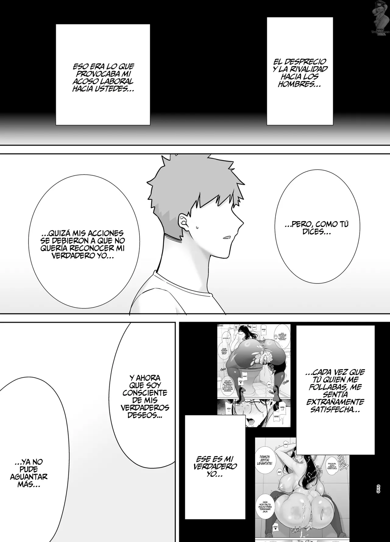 DOLL PLAY Kurosu Gatari PowerHara Onna Joushi to Shachiku-kun 1-4 Una Jefa abusiva que explota a su empleado Digital Spanish - Image 147