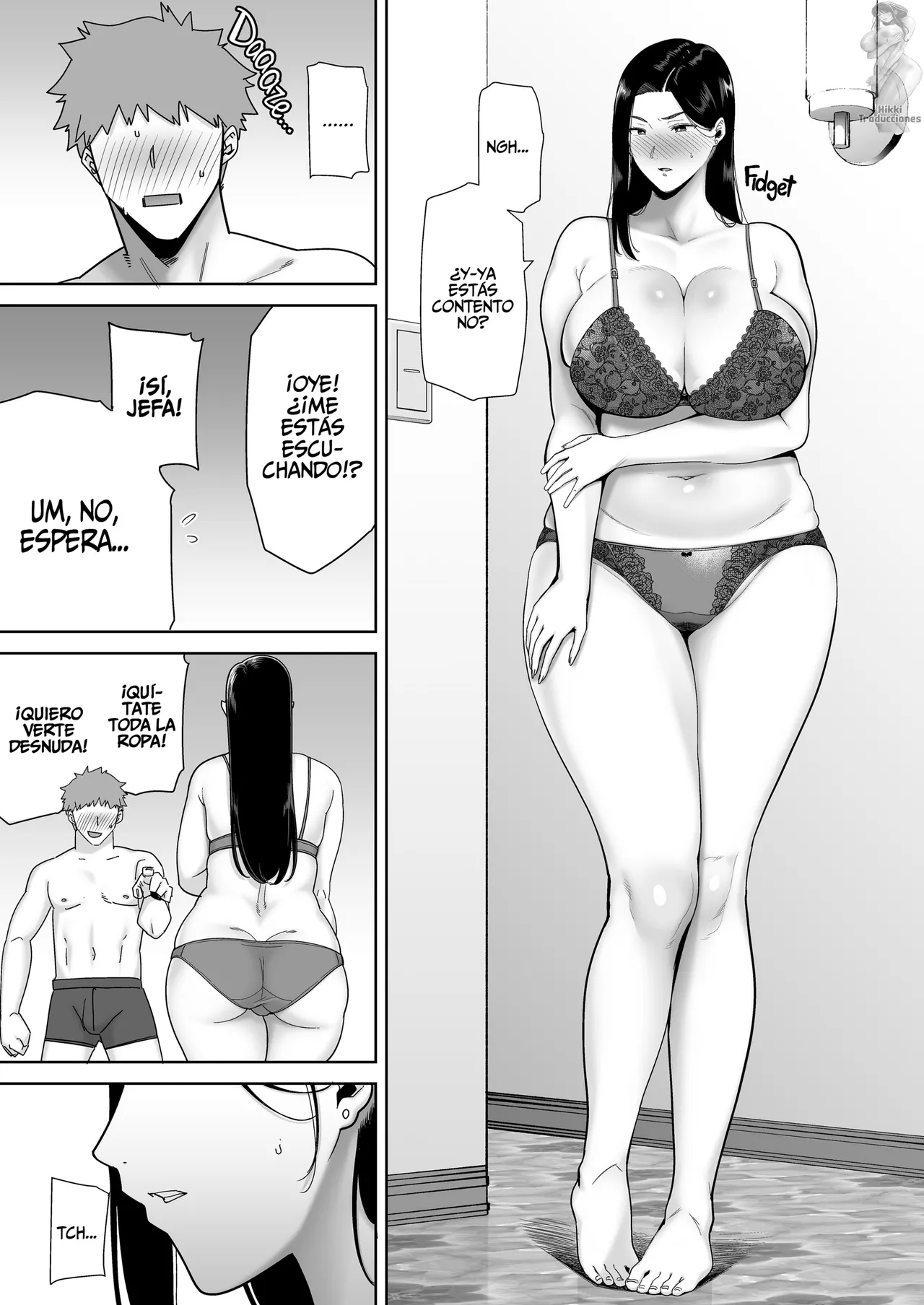 DOLL PLAY Kurosu Gatari PowerHara Onna Joushi to Shachiku-kun 1-4 Una Jefa abusiva que explota a su empleado Digital Spanish - Image 16