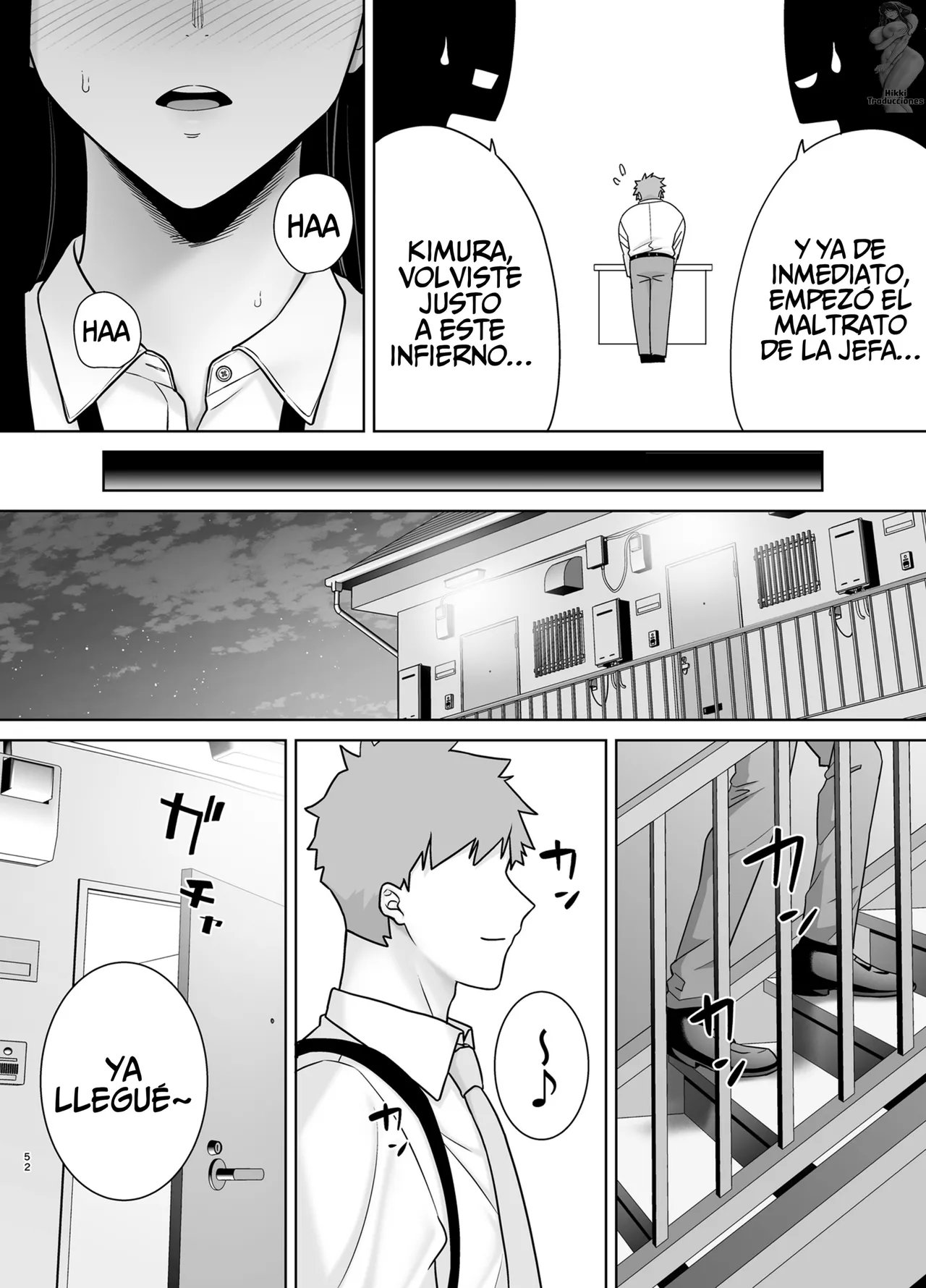 DOLL PLAY Kurosu Gatari PowerHara Onna Joushi to Shachiku-kun 1-4 Una Jefa abusiva que explota a su empleado Digital Spanish - Image 174