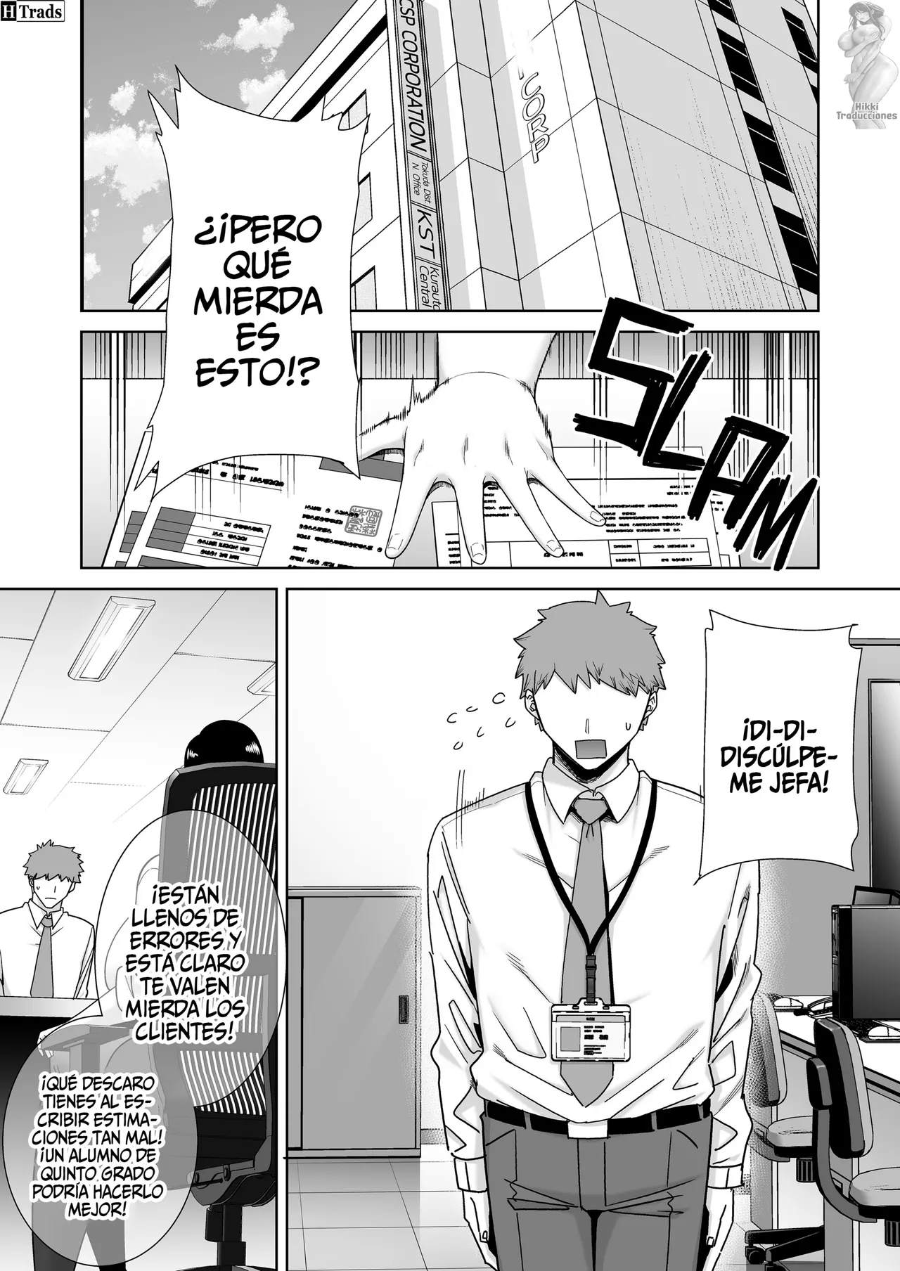 DOLL PLAY Kurosu Gatari PowerHara Onna Joushi to Shachiku-kun 1-4 Una Jefa abusiva que explota a su empleado Digital Spanish - Image 2