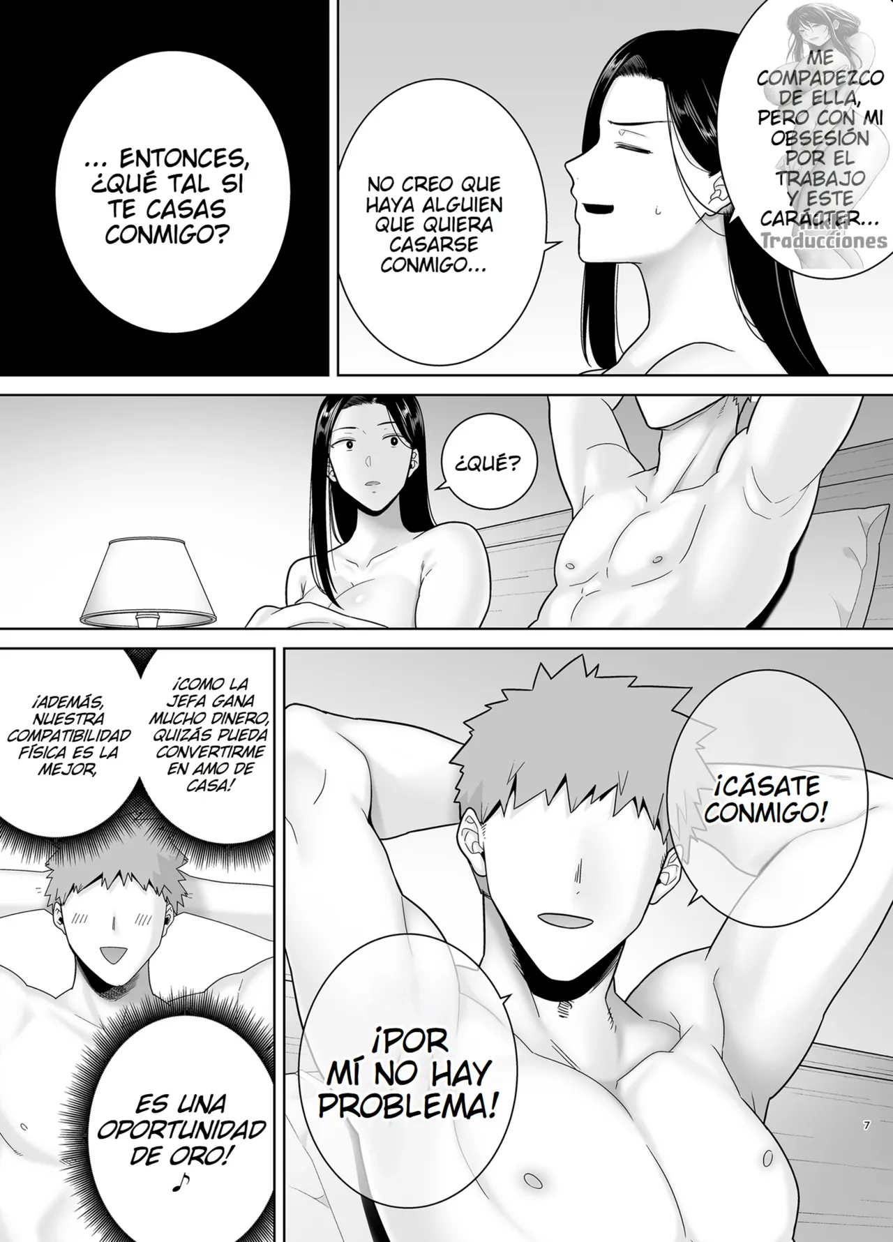 DOLL PLAY Kurosu Gatari PowerHara Onna Joushi to Shachiku-kun 1-4 Una Jefa abusiva que explota a su empleado Digital Spanish - Image 201