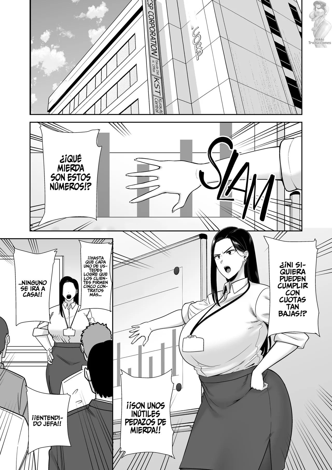 DOLL PLAY Kurosu Gatari PowerHara Onna Joushi to Shachiku-kun 1-4 Una Jefa abusiva que explota a su empleado Digital Spanish - Image 35