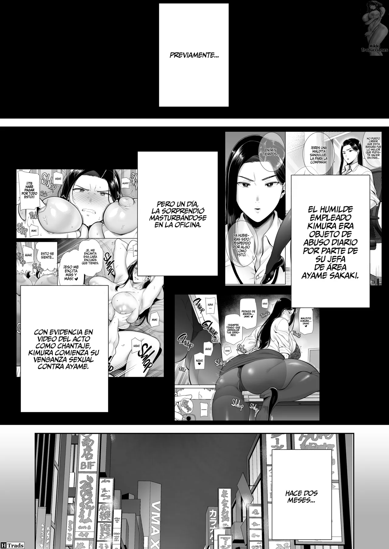 DOLL PLAY Kurosu Gatari PowerHara Onna Joushi to Shachiku-kun 1-4 Una Jefa abusiva que explota a su empleado Digital Spanish - Image 57