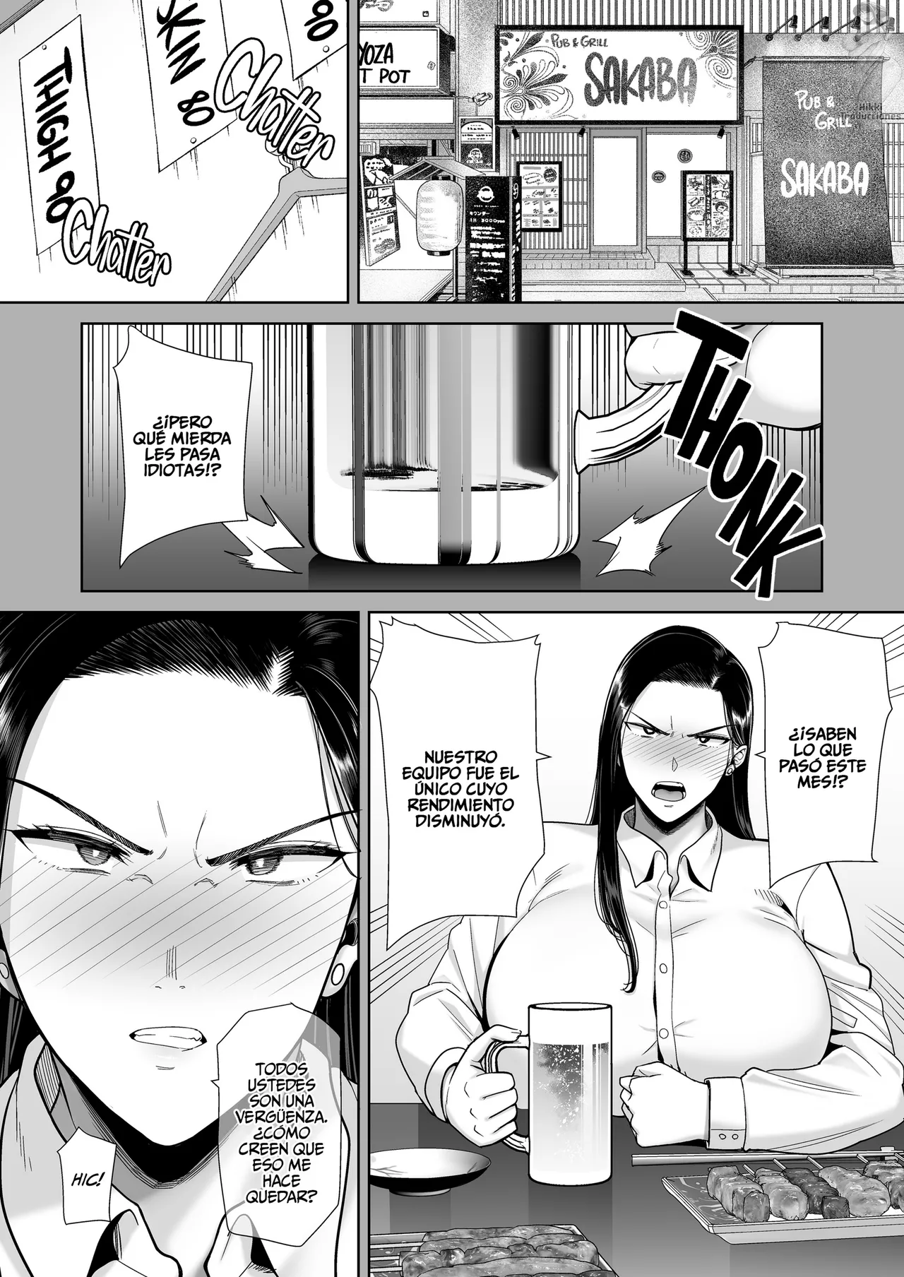 DOLL PLAY Kurosu Gatari PowerHara Onna Joushi to Shachiku-kun 1-4 Una Jefa abusiva que explota a su empleado Digital Spanish - Image 58