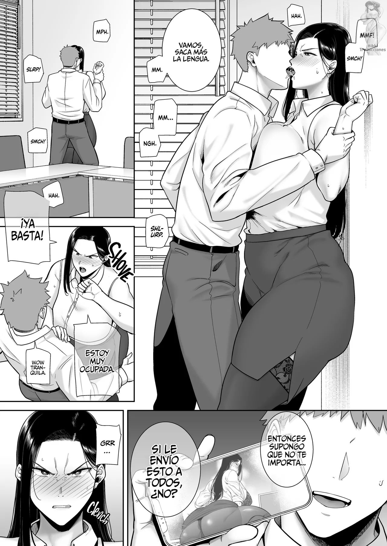 DOLL PLAY Kurosu Gatari PowerHara Onna Joushi to Shachiku-kun 1-4 Una Jefa abusiva que explota a su empleado Digital Spanish - Image 62