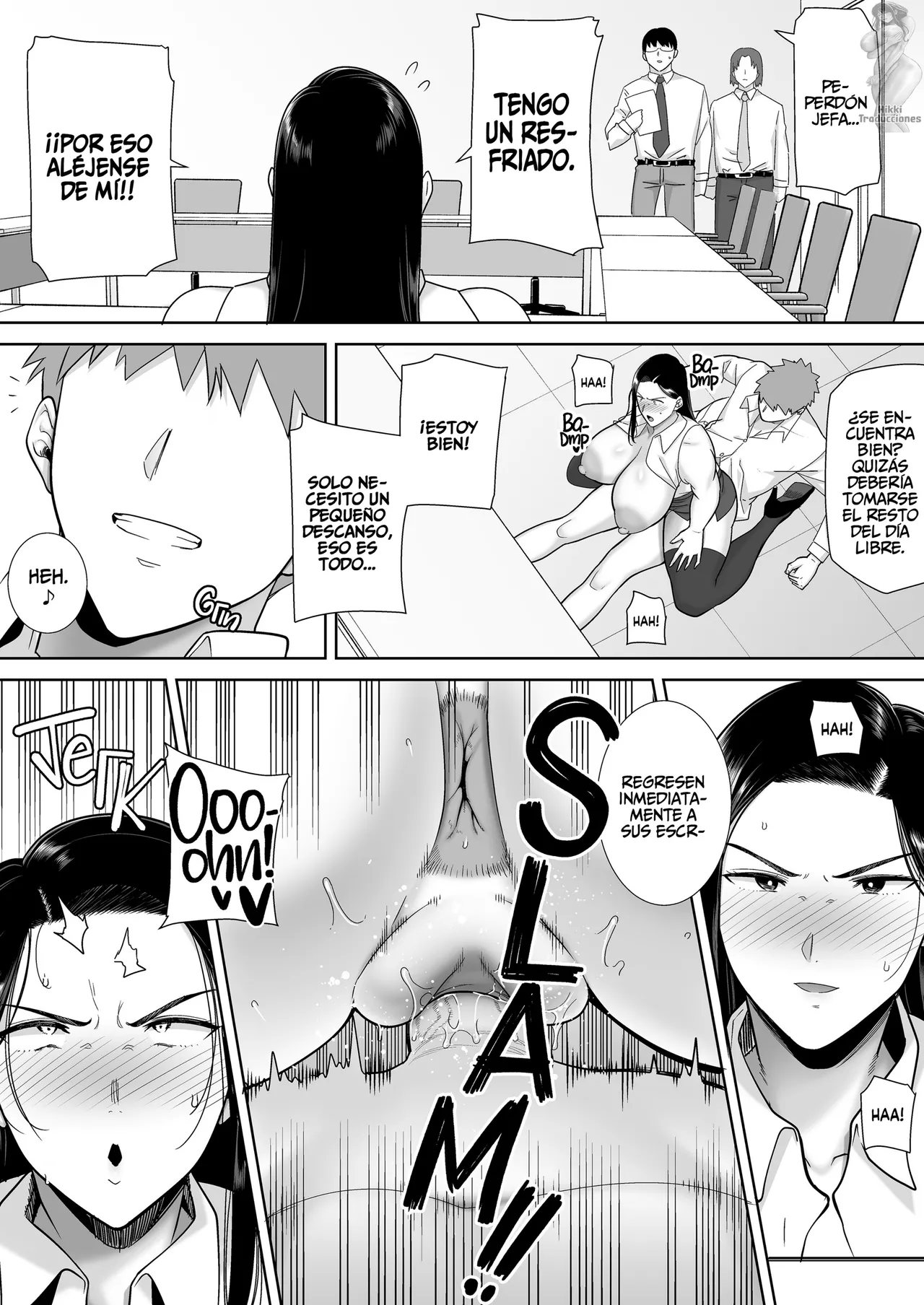 DOLL PLAY Kurosu Gatari PowerHara Onna Joushi to Shachiku-kun 1-4 Una Jefa abusiva que explota a su empleado Digital Spanish - Image 72