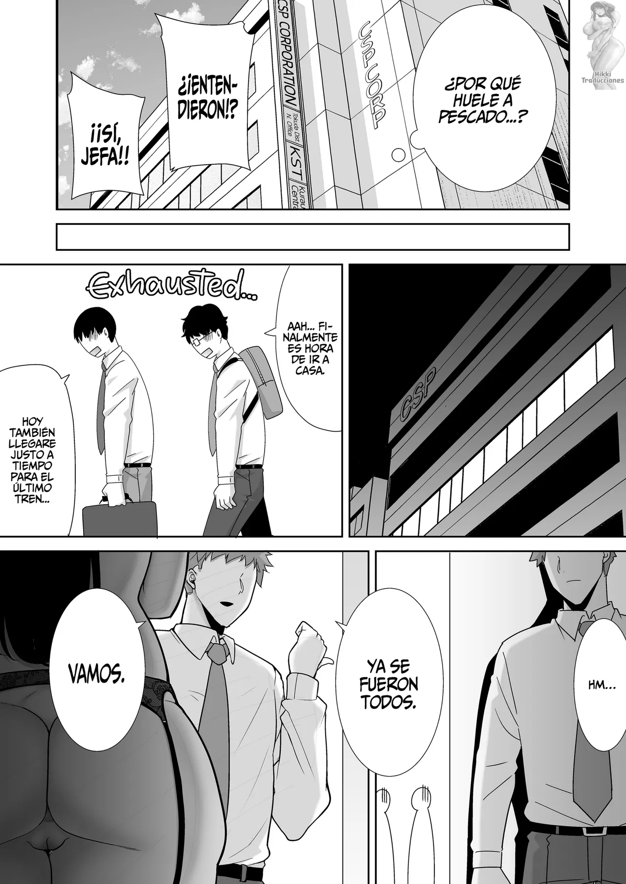 DOLL PLAY Kurosu Gatari PowerHara Onna Joushi to Shachiku-kun 1-4 Una Jefa abusiva que explota a su empleado Digital Spanish - Image 84