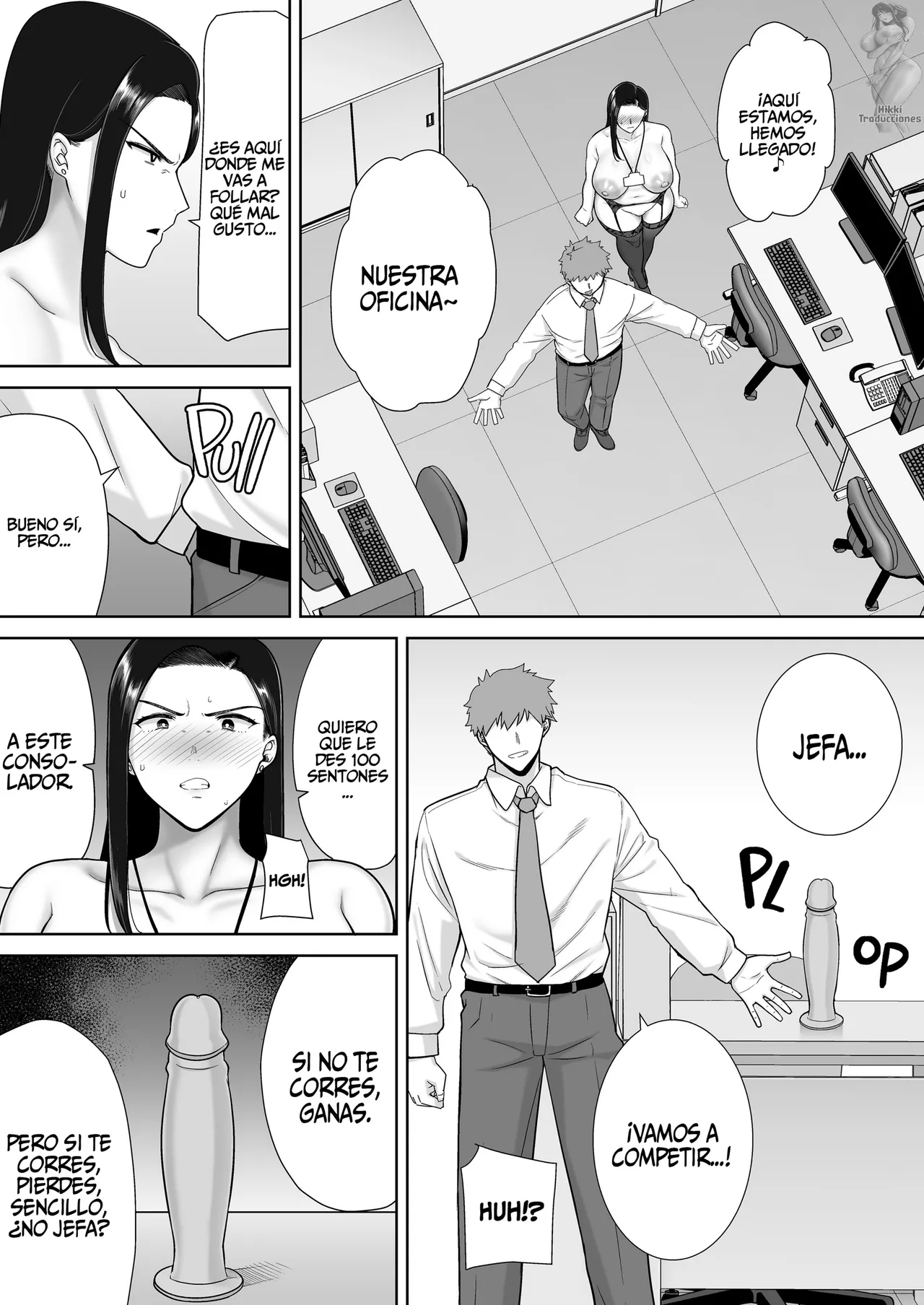 DOLL PLAY Kurosu Gatari PowerHara Onna Joushi to Shachiku-kun 1-4 Una Jefa abusiva que explota a su empleado Digital Spanish - Image 87