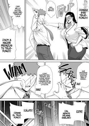 DOLL PLAY Kurosu Gatari PowerHara Onna Joushi to Shachiku-kun 1-4 Una Jefa abusiva que explota a su empleado Digital Spanish - Page 12