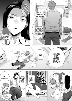DOLL PLAY Kurosu Gatari PowerHara Onna Joushi to Shachiku-kun 1-4 Una Jefa abusiva que explota a su empleado Digital Spanish - Page 4