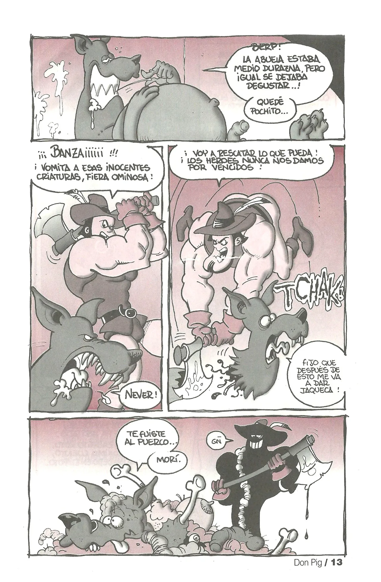DON PIG COMIX - 10 suplemento de la Revista 100 - Image 13