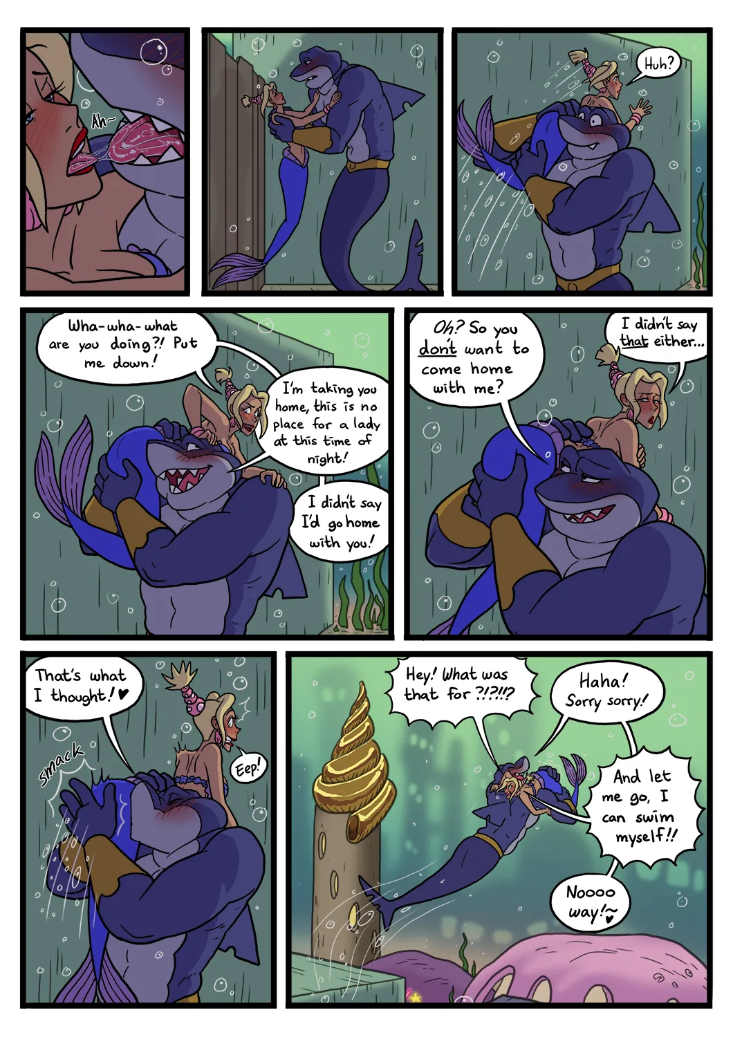 DontFapGirl Loan Shark The Little Mermaid Ongoing - Image 31