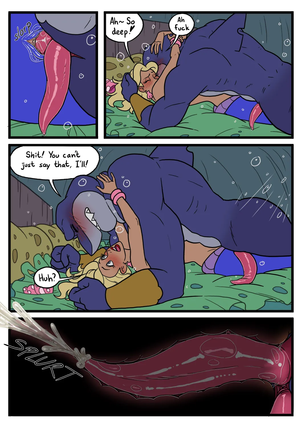 DontFapGirl Loan Shark The Little Mermaid Ongoing - Image 36