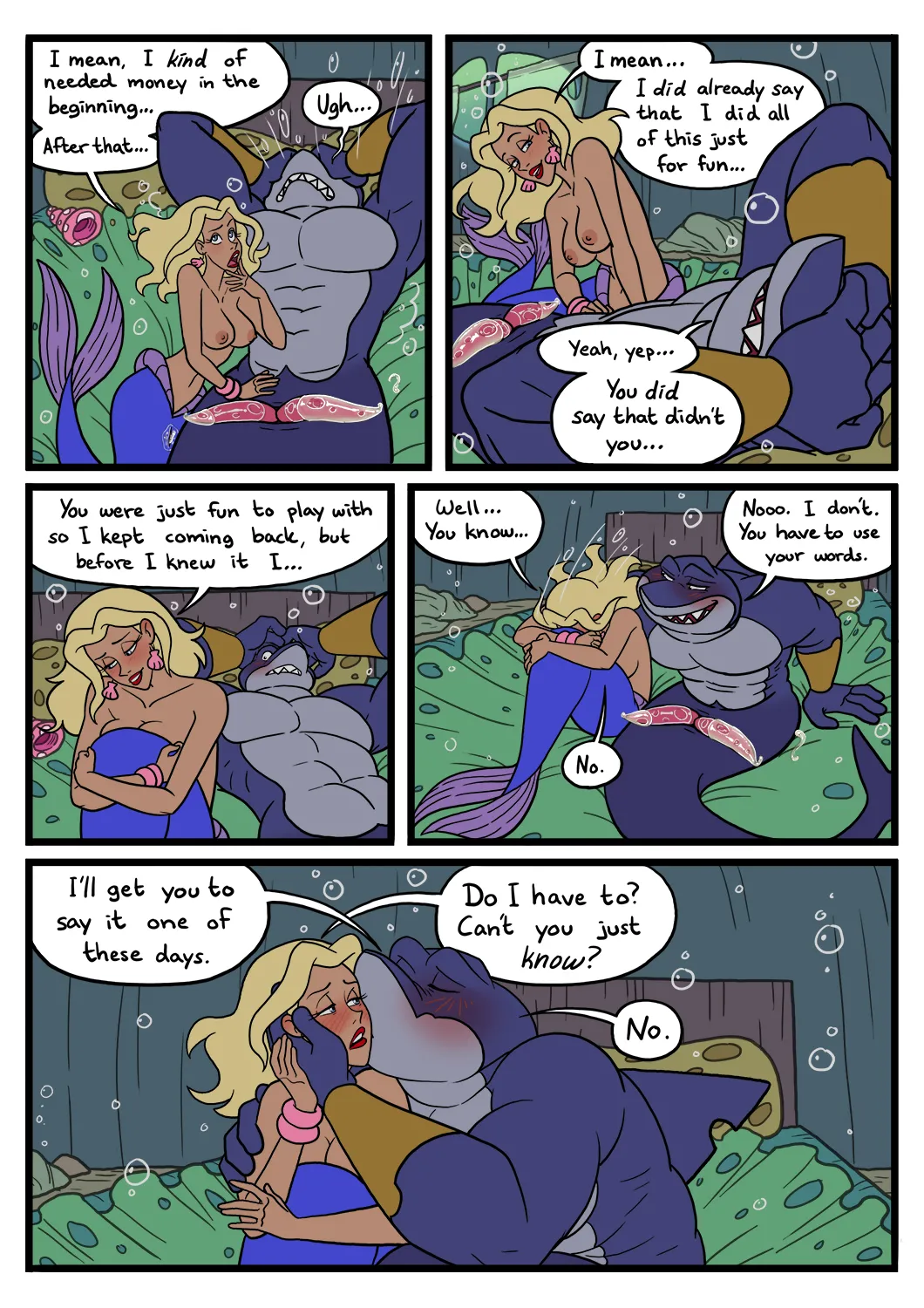 DontFapGirl Loan Shark The Little Mermaid Ongoing - Image 42