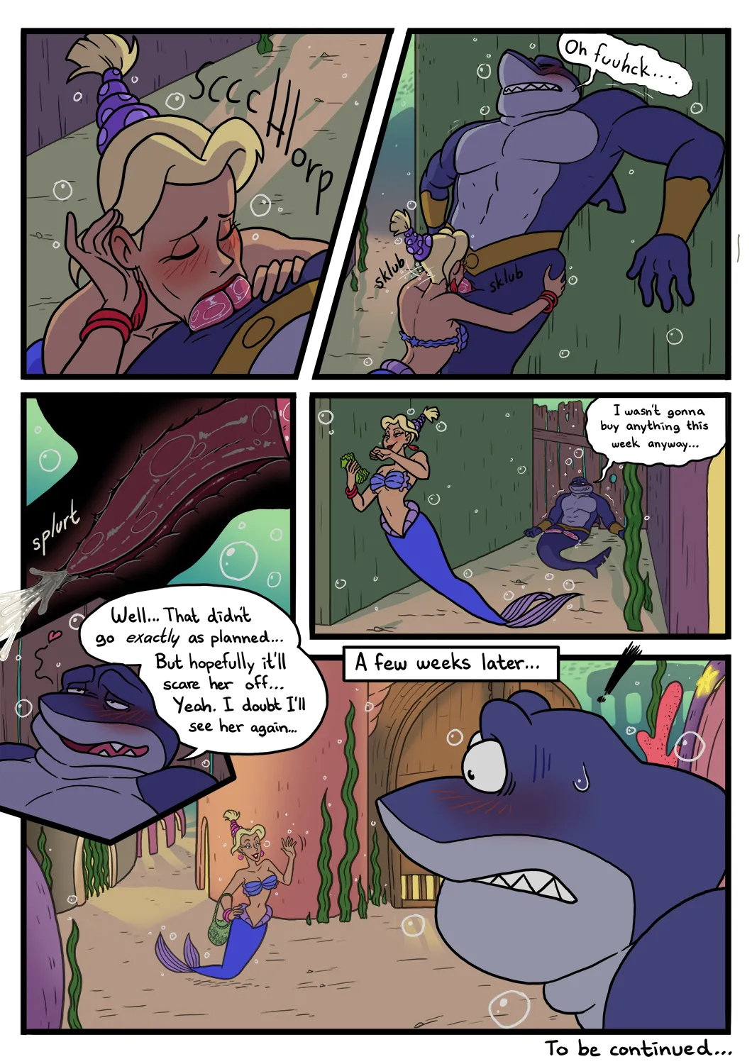 DontFapGirl Loan Shark The Little Mermaid Ongoing - Image 5