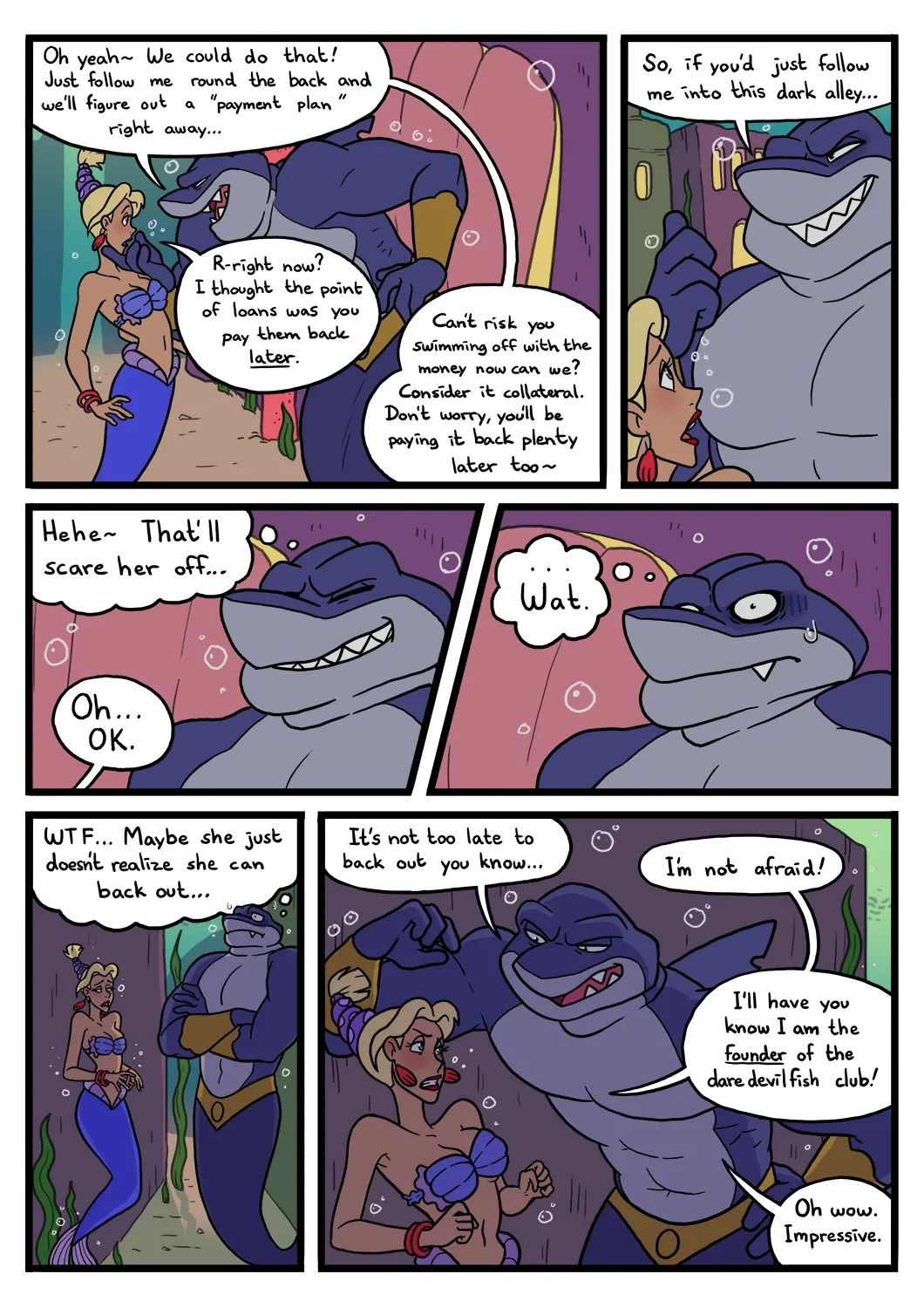 DontFapGirl Loan Shark The Little Mermaid - Image 2