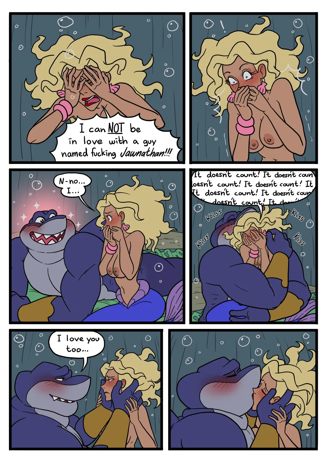 DontFapGirl Loan Shark The Little Mermaid - Image 45