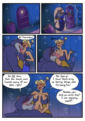 DontFapGirl Loan Shark The Little Mermaid - Page 14