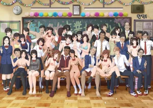 Doutei Shojo Sotsugyoushiki -Sex shinai to Sotsugyou dekinai Koukou- 동정 처녀 졸업식 섹스하지 않으면 졸업할 수 없는 고등학교 - Page 164