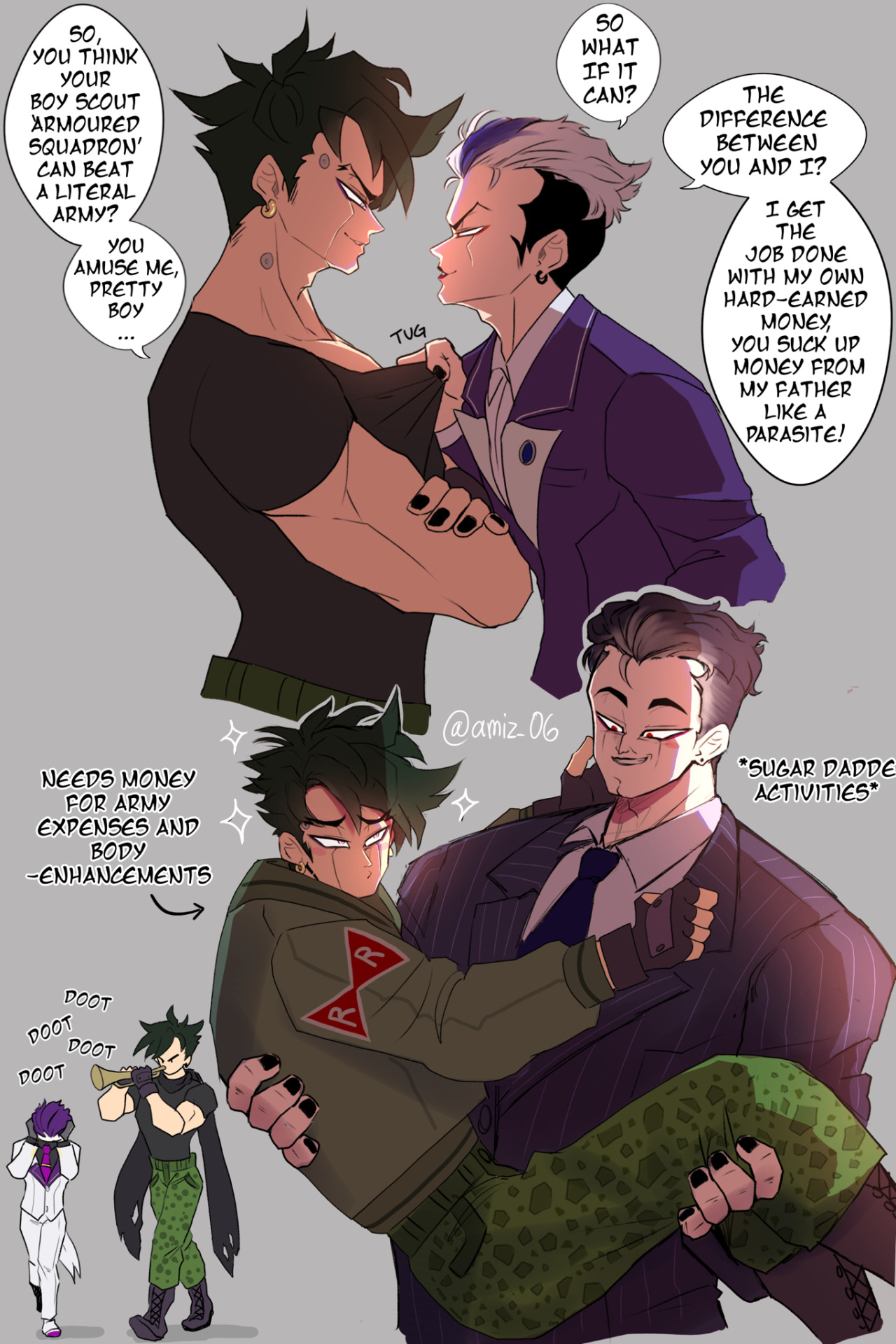 Dragon Ball human AU Amiz_06 - Image 103