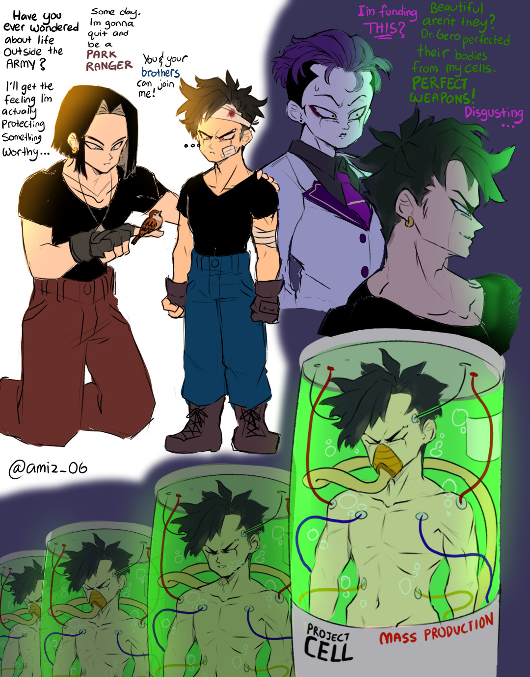 Dragon Ball human AU Amiz_06 - Image 25
