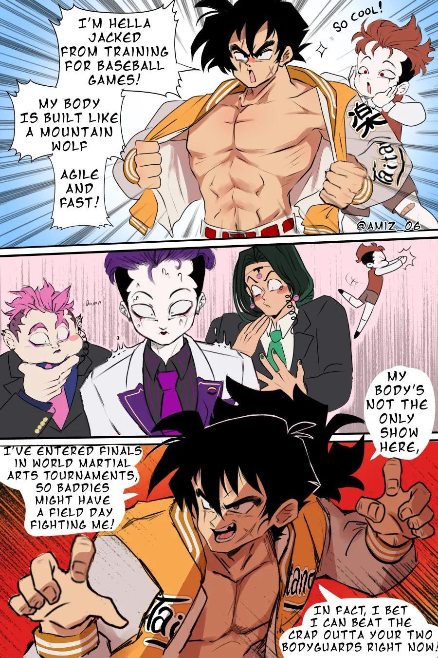 Dragon Ball human AU Amiz_06 - Image 61