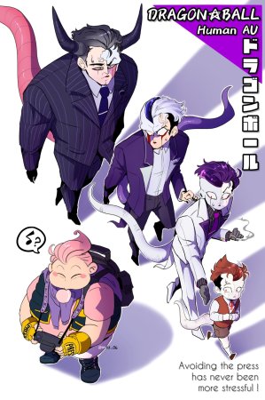 Dragon Ball human AU Amiz_06