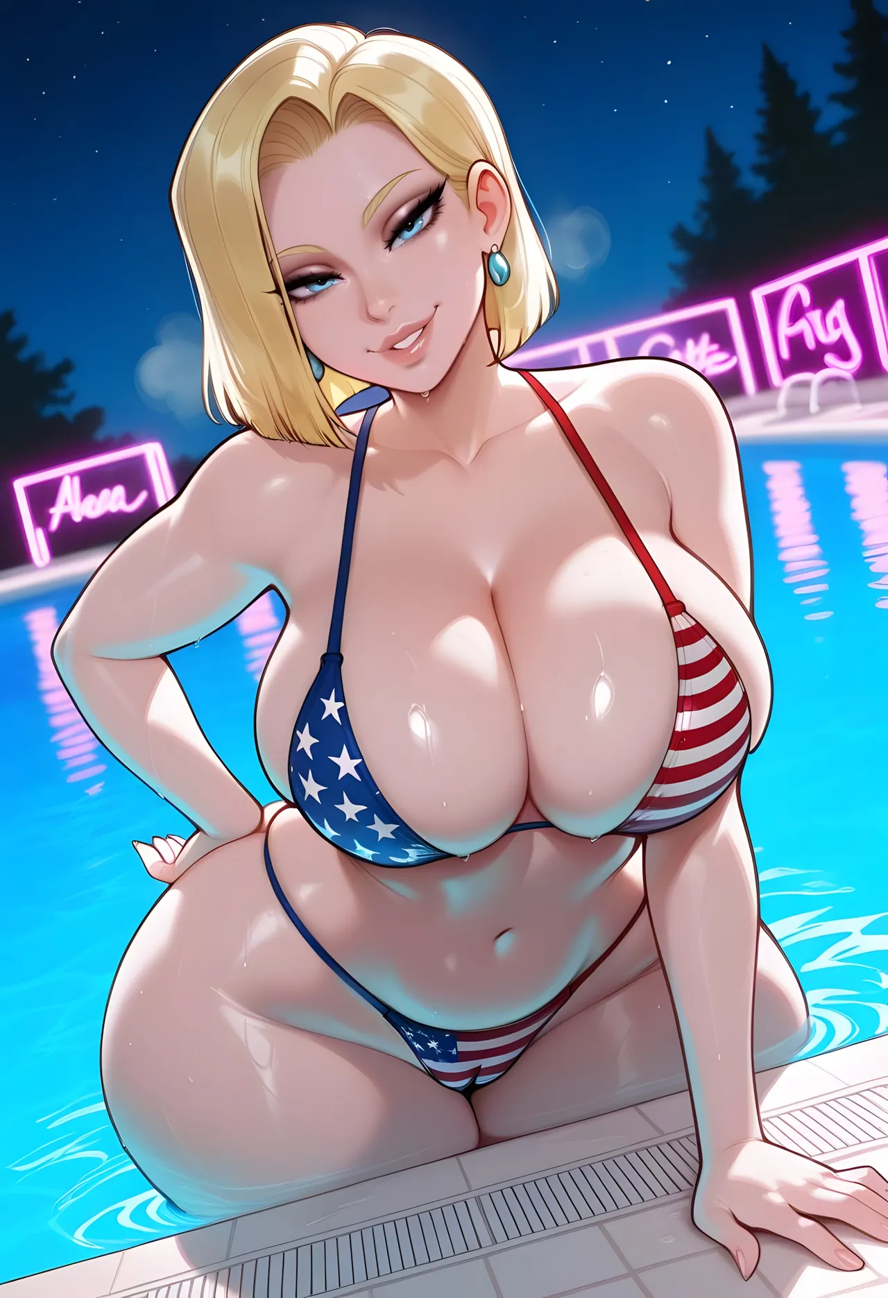 DreamcoreArt - Android 18 Dragon Ball Patreon - Image 225