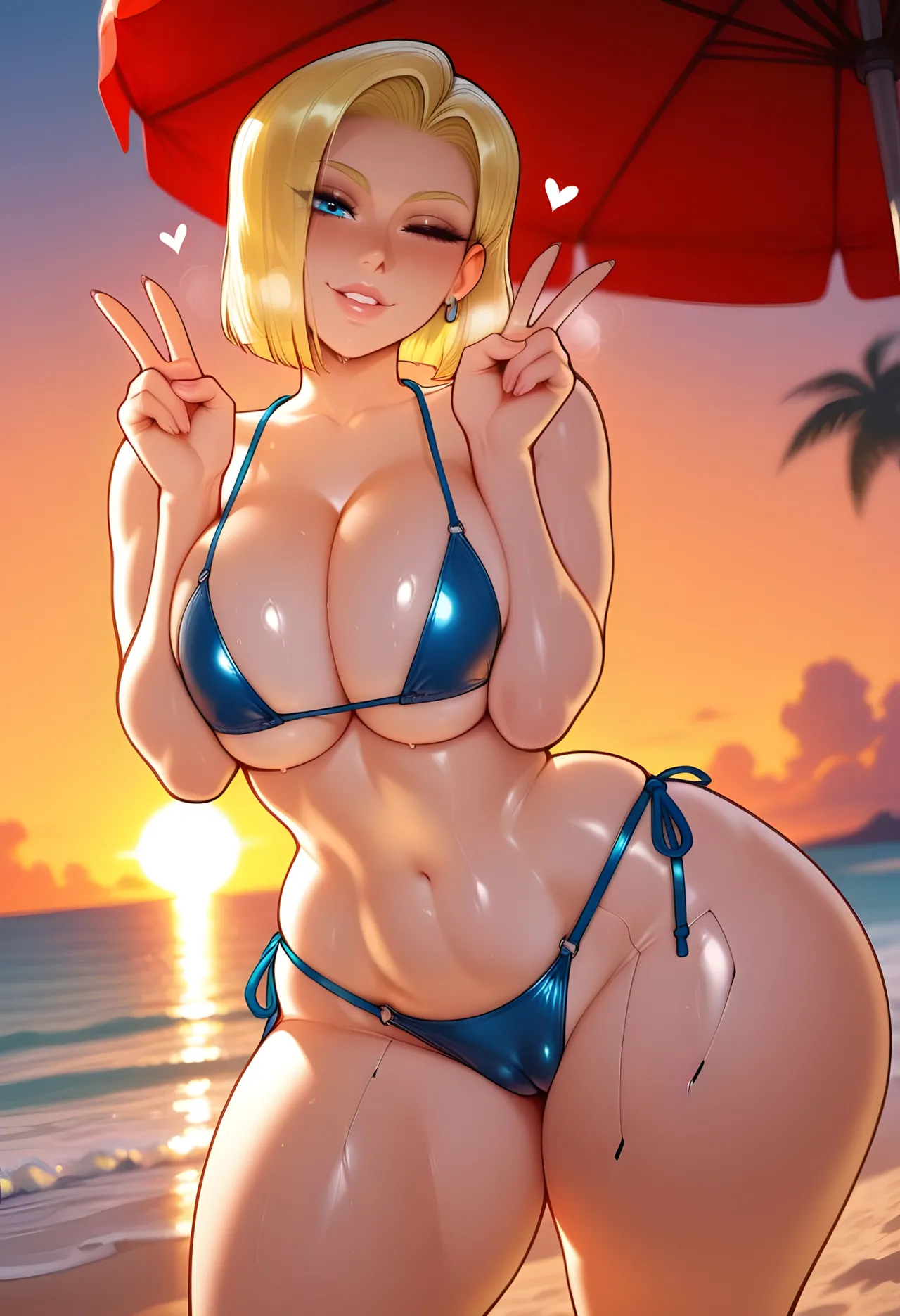 DreamcoreArt - Android 18 Dragon Ball Patreon - Image 332