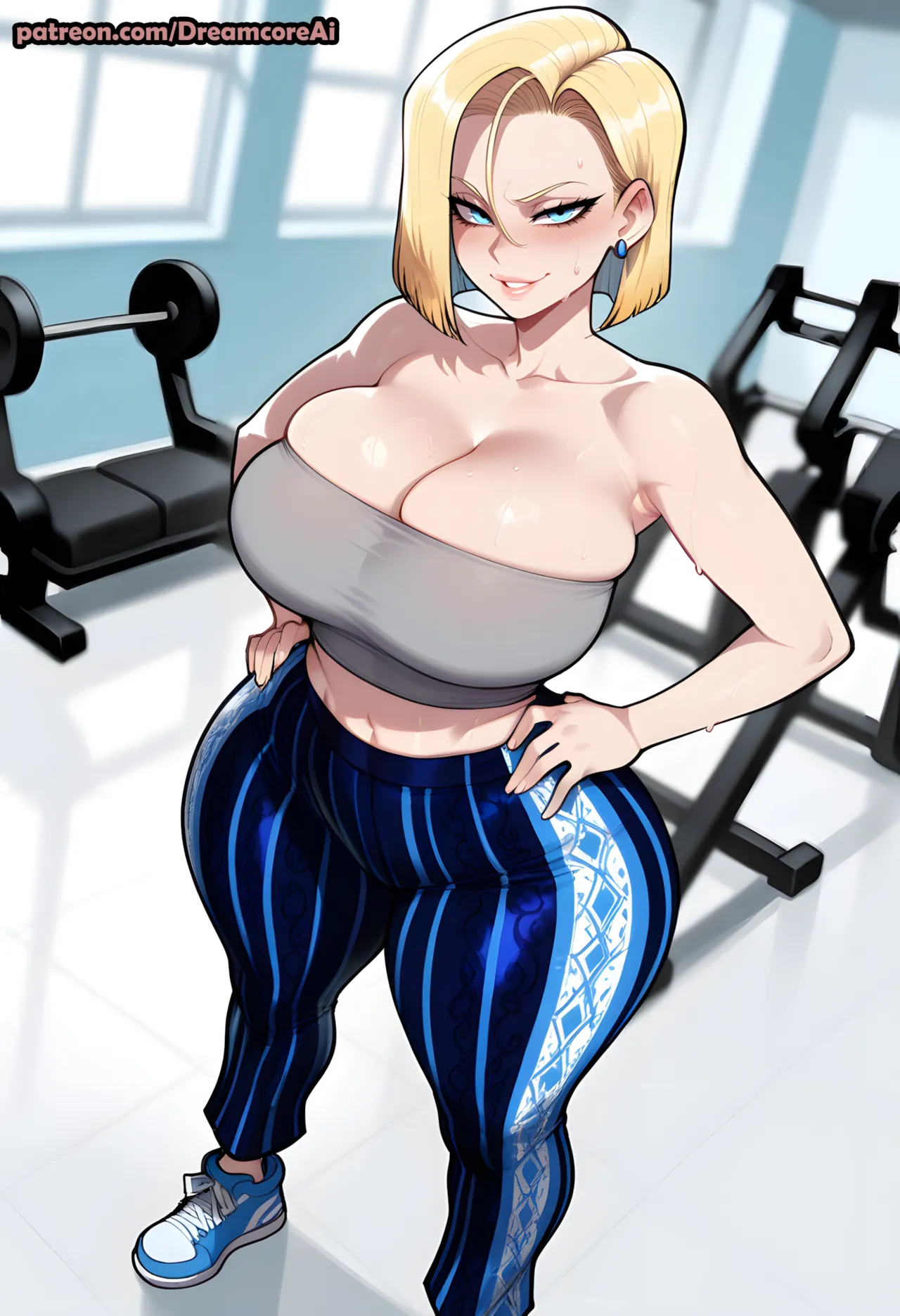 DreamcoreArt - Android 18 Dragon Ball Patreon - Image 45