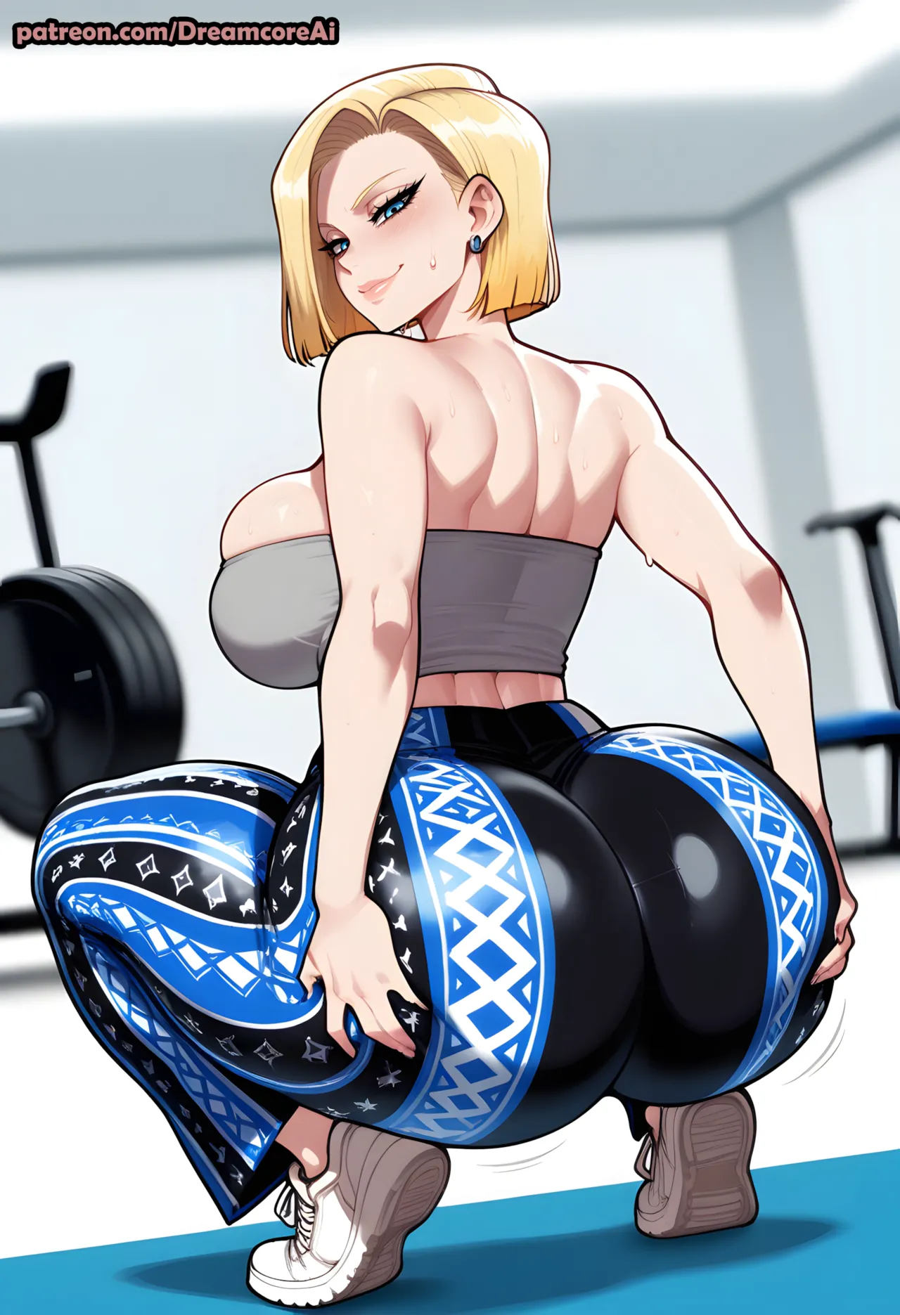 DreamcoreArt - Android 18 Dragon Ball Patreon - Image 50