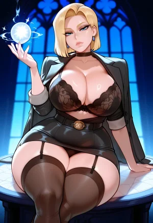 DreamcoreArt - Android 18 Dragon Ball Patreon - Page 127